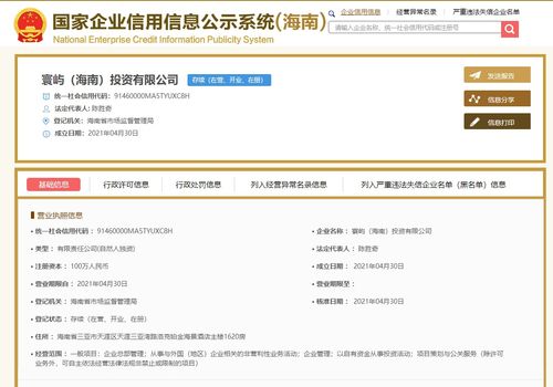 陈思成三亚布局投资版图 以资本赋能，深耕项目策划与公关服务